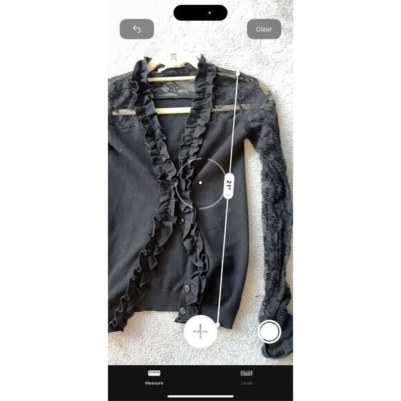 NWOT ANNE FONTAINE ‘Melodie‘ wool cardigan Parfaite Size 36 US Small, $420 A8 - Picture 10 of 11